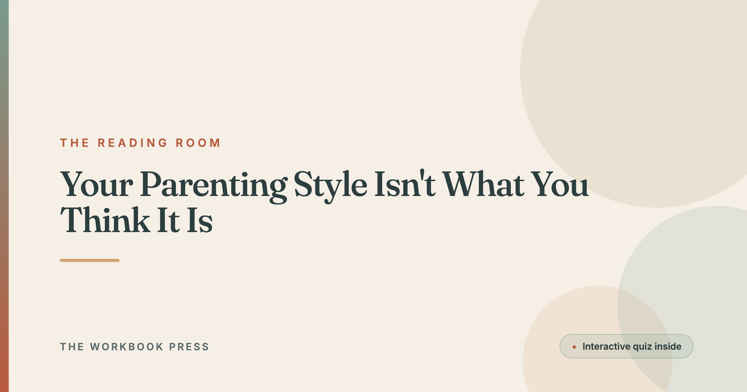Your Parenting Style Isn't What You Think It Is