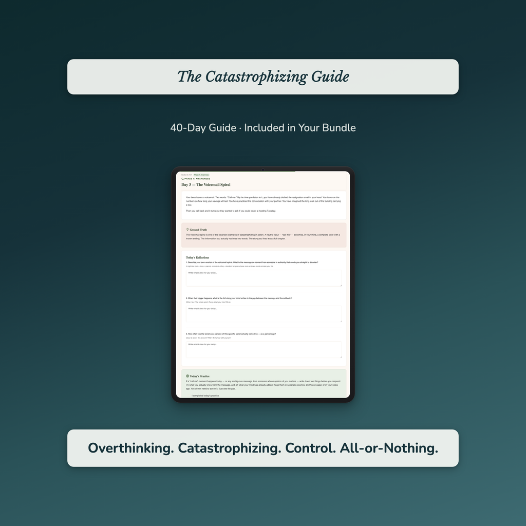 Overthinking Coaching Toolkit 7