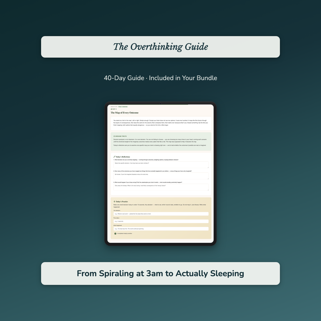 Overthinking Coaching Toolkit 8