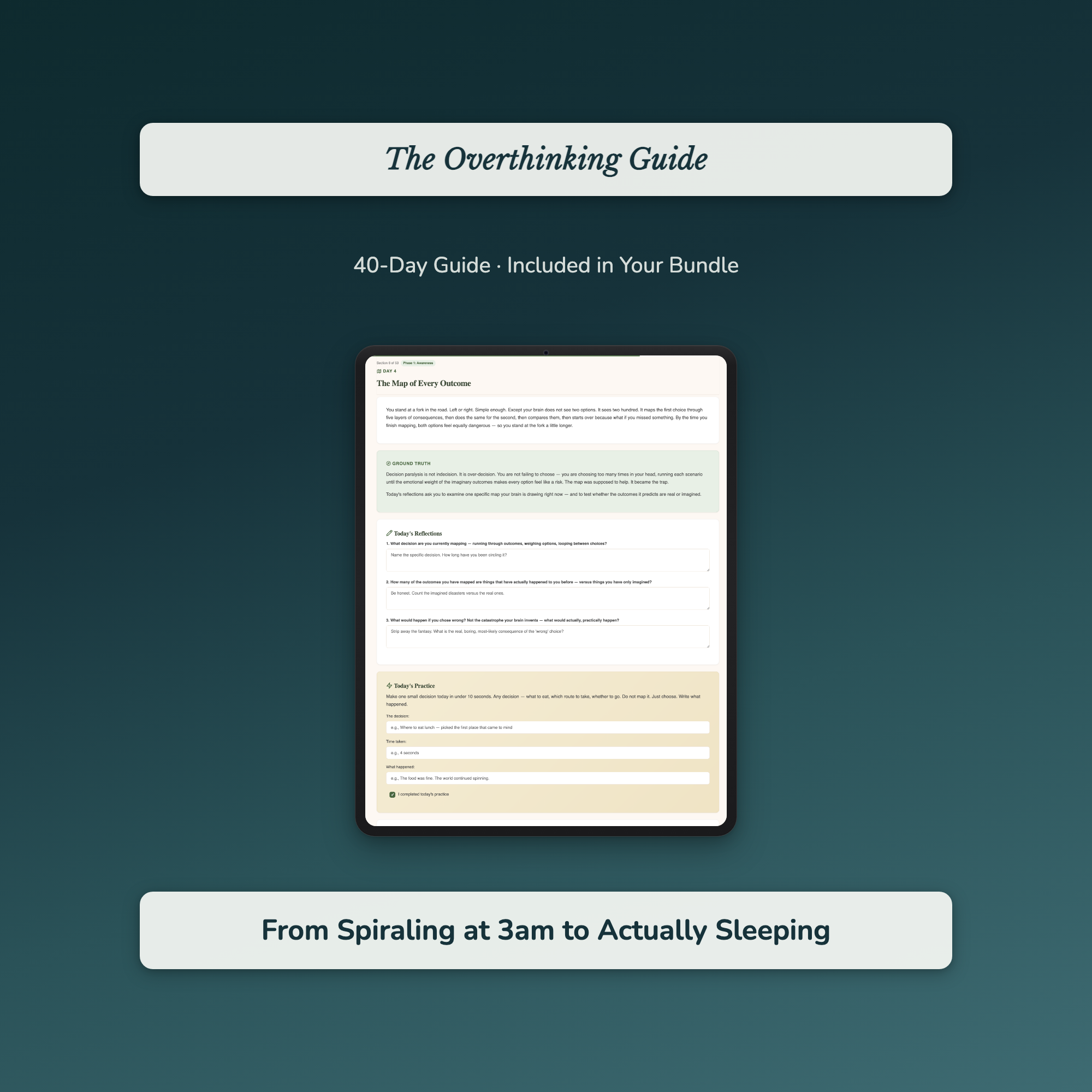 Overthinking Coaching Toolkit 8