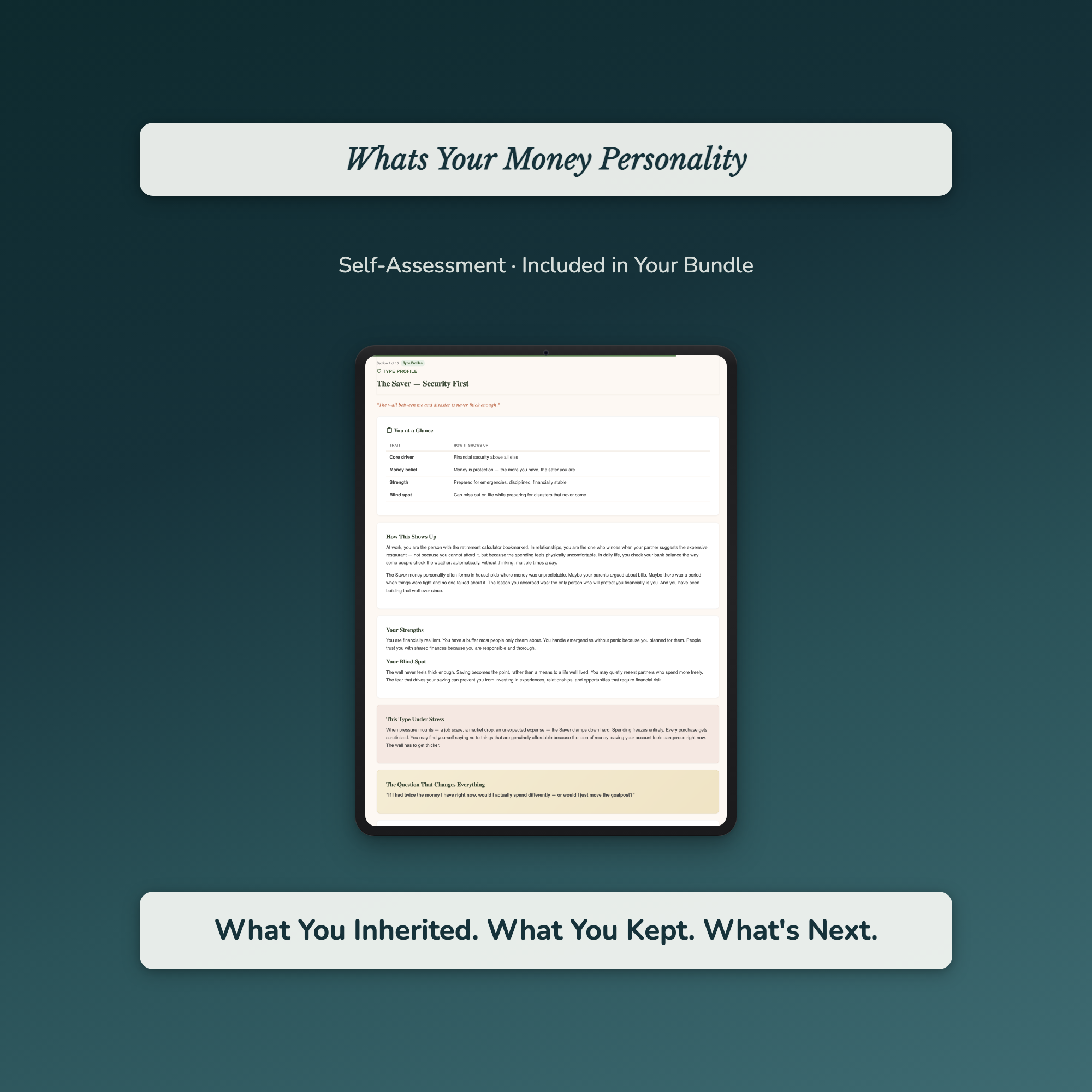 Money Psychology 9