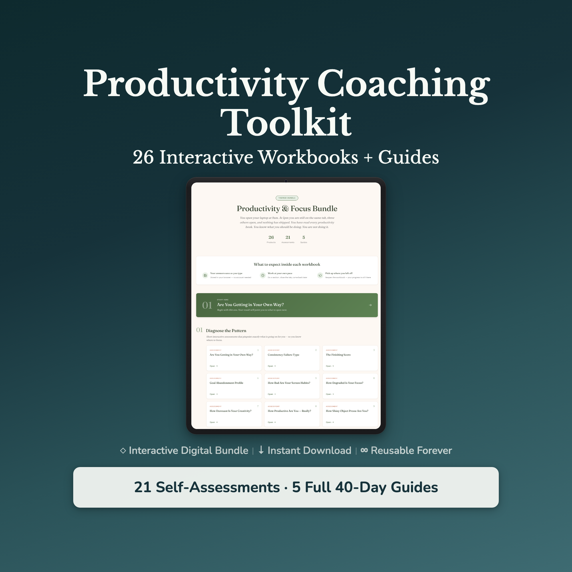 Productivity Focus 1