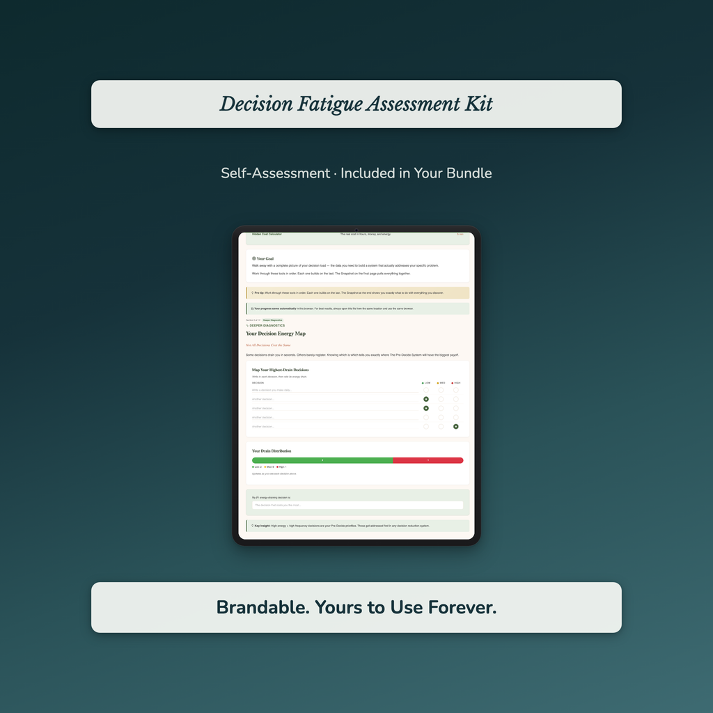 Decision Making 8