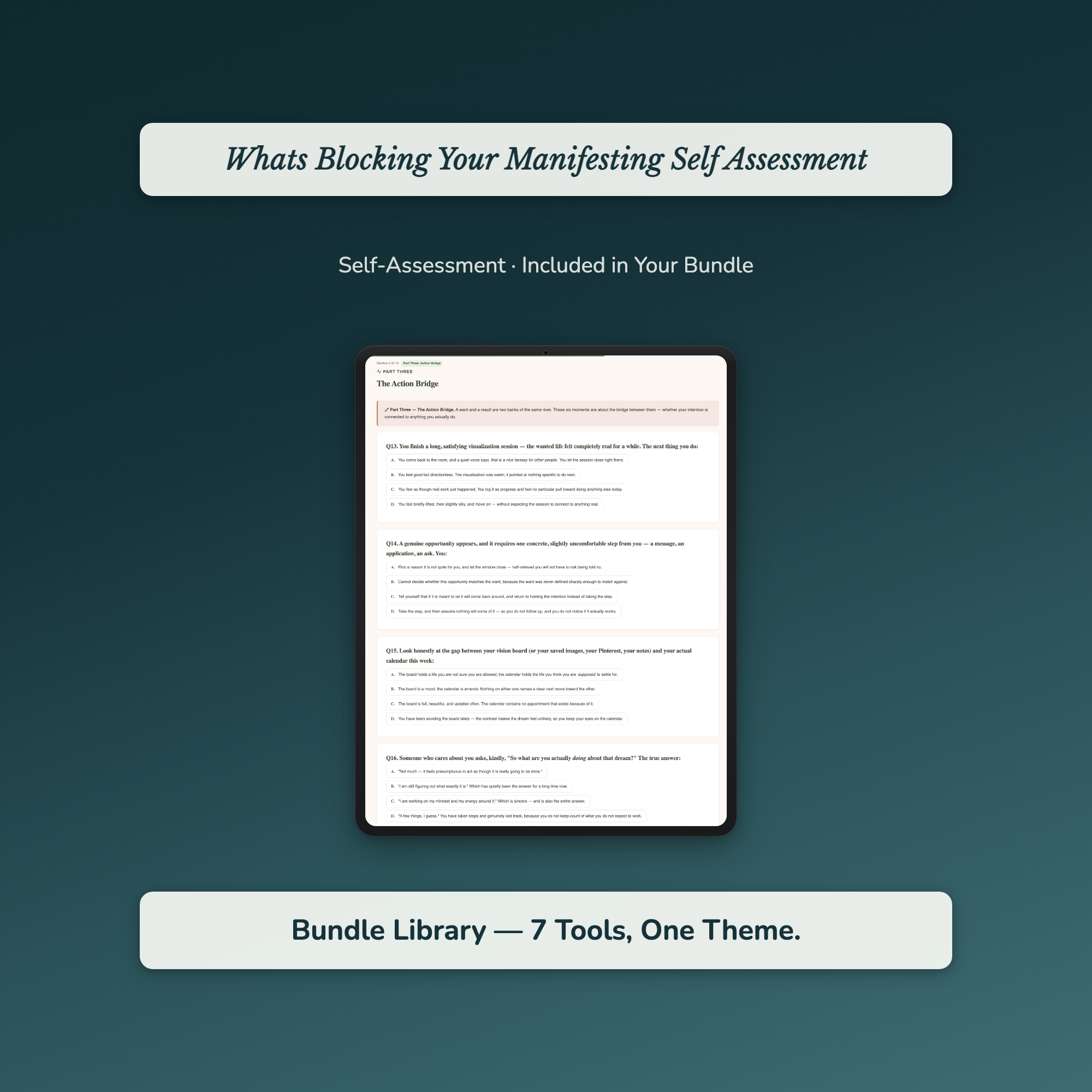 Presence Spiritual Practice 7