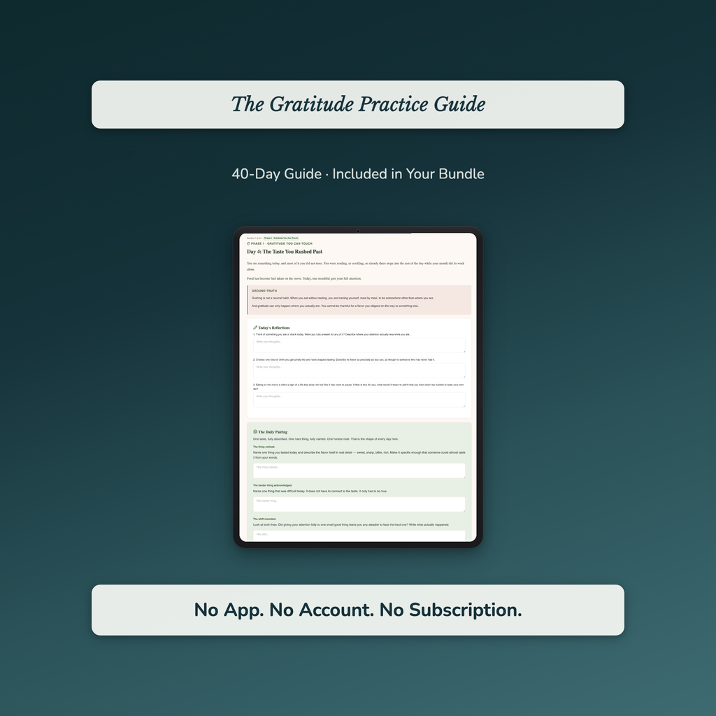 Presence Spiritual Practice 8