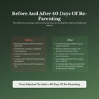 Inner Child Workbook & 40-Day Guide — before and after transformation
