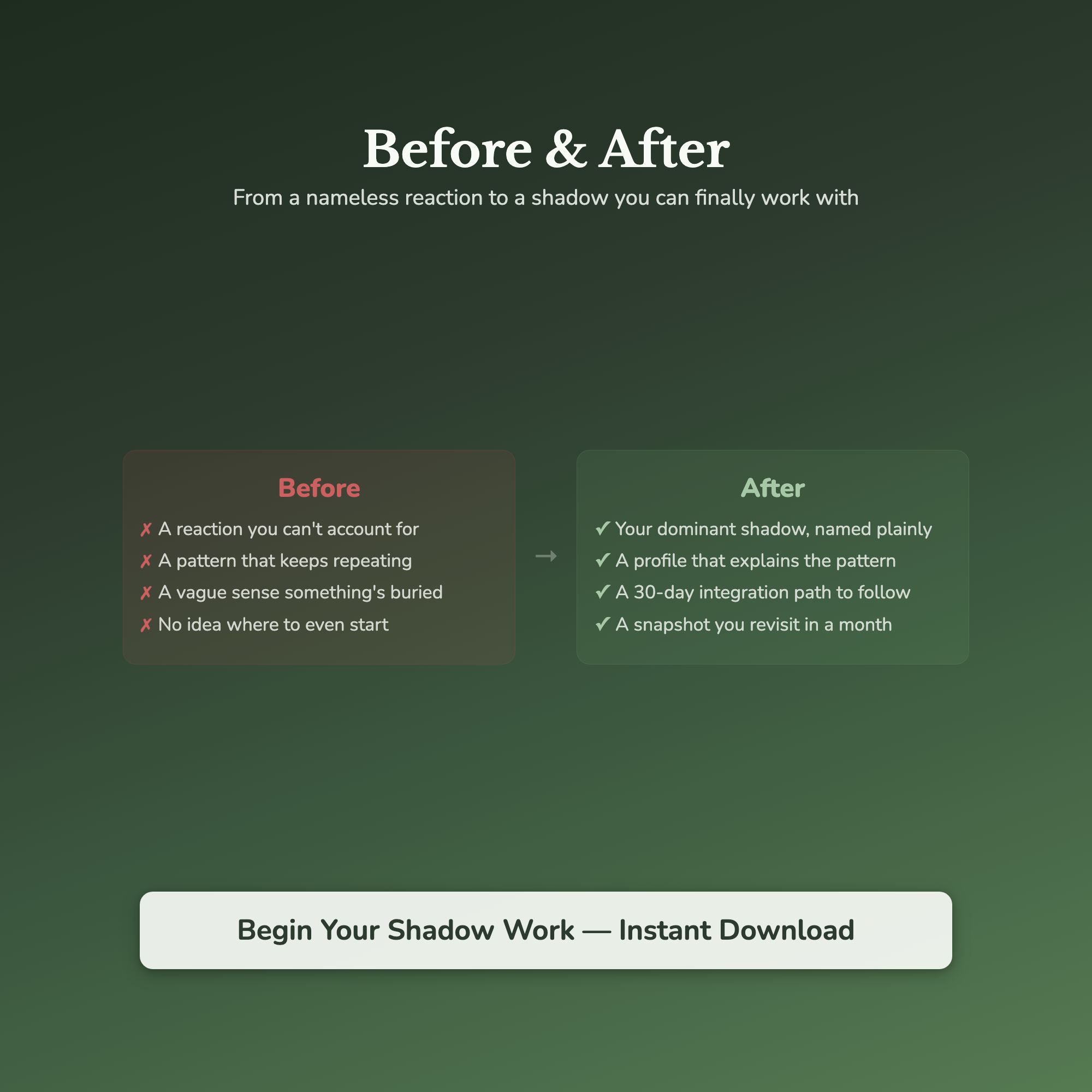 Shadow Work Quiz & Workbook – Which Shadow Is Running You – Interactive Self-Assessment