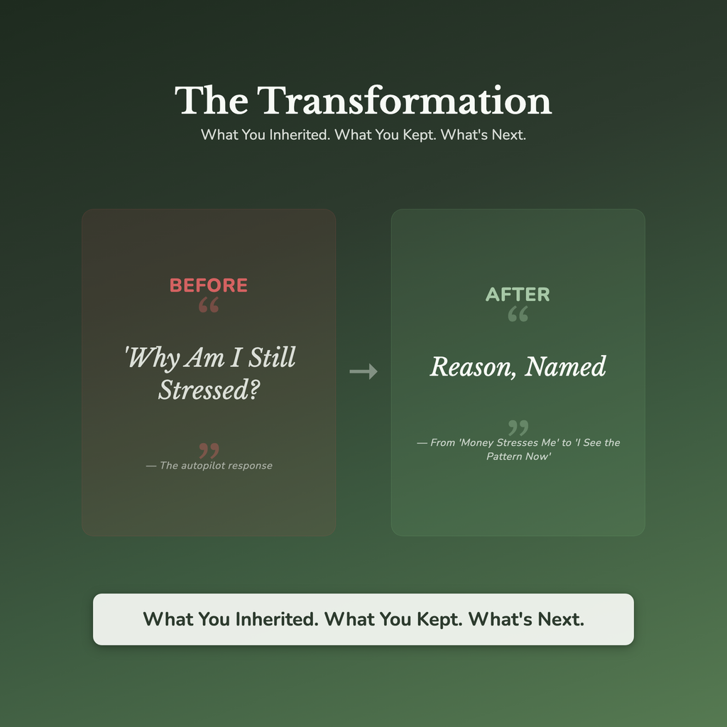 Money Mindset Bundle — before and after transformation