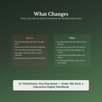 Grief Journal Worksheets – Loss, Missing Them, Mourning, Bereavement – Interactive Worksheets Bundle