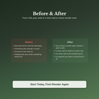 Wonder Quiz & Workbook – When Did You Last Feel Awe? – Interactive Self-Assessment