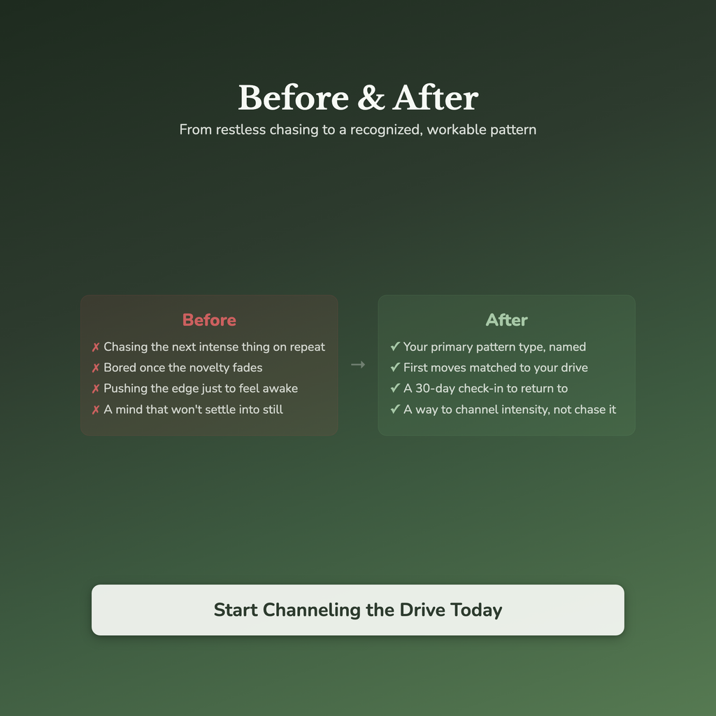 Sensation Seeking Quiz & Workbook – Calm Feels Like Boredom – Interactive Self-Assessment