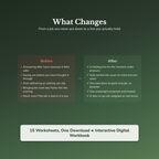 Work-Life Balance Worksheets – Overwork, Job Stress, Boundaries at Work – Interactive Worksheets Bundle