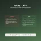 Estrangement Workbook & 40-Day Journal – Estranged Adult Child – Interactive Digital Guide