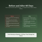 Fear of Abandonment Workbook & 40-Day Guide — before and after transformation