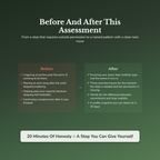 People Pleasing Quiz — before and after transformation