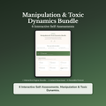 Manipulation Bundle – Am I Being Gaslit Self-Care Tools – Interactive Digital Bundle