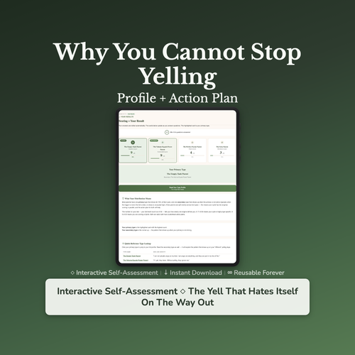 Anger Management Quiz — interactive workbook cover