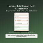 Success Likelihood Quiz & Workbook – Pre-Launch Goal Audit – Interactive Self-Assessment