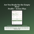 Empty Nest Readiness Profile — interactive workbook cover
