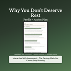 Burnout Quiz — interactive workbook cover