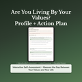 Values Alignment Profile — interactive workbook cover