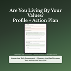 Values Alignment Profile — interactive workbook cover