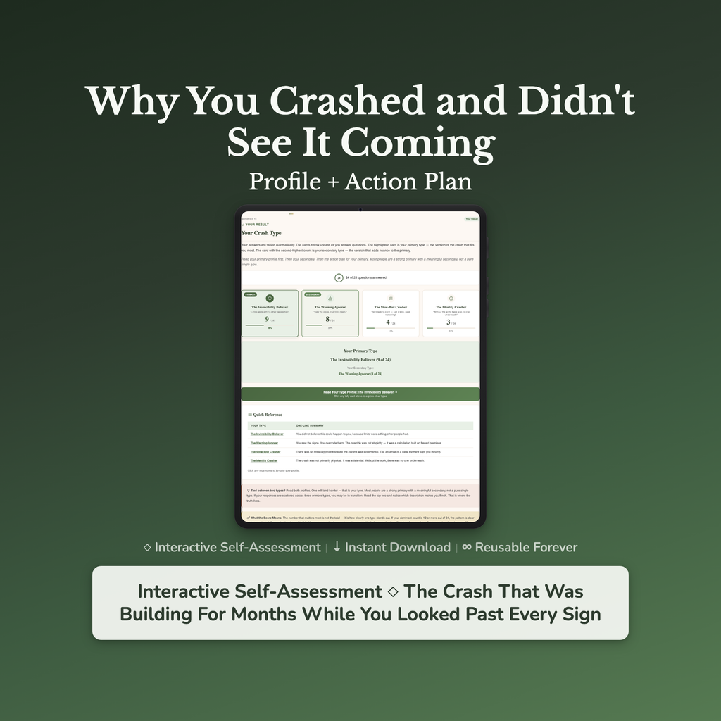 `Burnout Quiz — interactive workbook cover