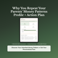 Money Pattern Profile — interactive workbook cover