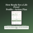 Life Pivot Readiness Profile — interactive workbook cover