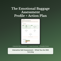 Emotional Baggage Profile — interactive workbook cover