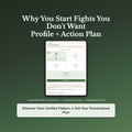 Conflict Starting Profile — interactive workbook cover