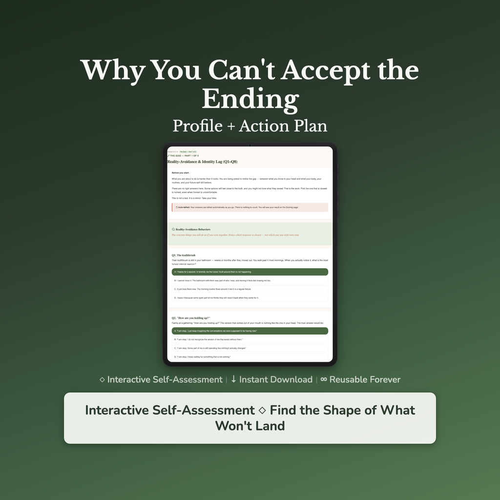 Breakup Quiz — interactive workbook cover