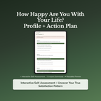 Life Satisfaction Profile — interactive workbook cover