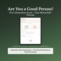 Character Quiz & Workbook – Are You a Good Person? – Interactive Self-Assessment