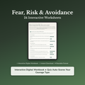 Fear of Failure Worksheets – Playing It Safe, Avoidance, Risk & Courage – Interactive Worksheets Bundle