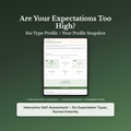 Expectations Quiz & Workbook – Are They Too High? – Interactive Self-Assessment