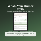 Humor Style Quiz & Workbook – What Are Your Jokes Doing? – Interactive Self-Assessment