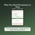 People Pleasing Quiz — interactive workbook cover