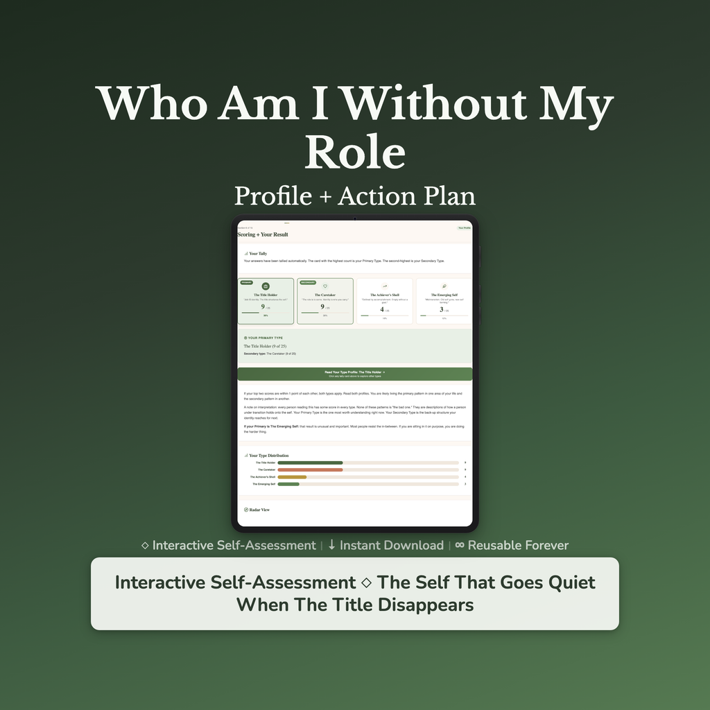 Midlife Crisis Quiz — interactive workbook cover