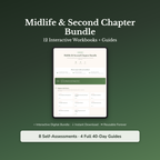 Midlife Crisis Bundle – Second Chapter & Life Pivot – Interactive Digital Bundle