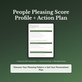 People Pleasing Profile — interactive workbook cover