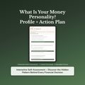 Money Personality Profile — interactive workbook cover