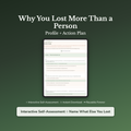 Breakup Grief Quiz — interactive workbook cover