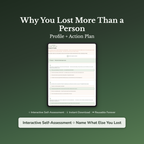 Breakup Grief Quiz — interactive workbook cover