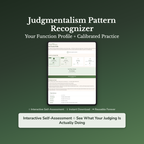 Judgmental Quiz & Workbook – Why Am I So Quick to Judge? – Interactive Self-Assessment