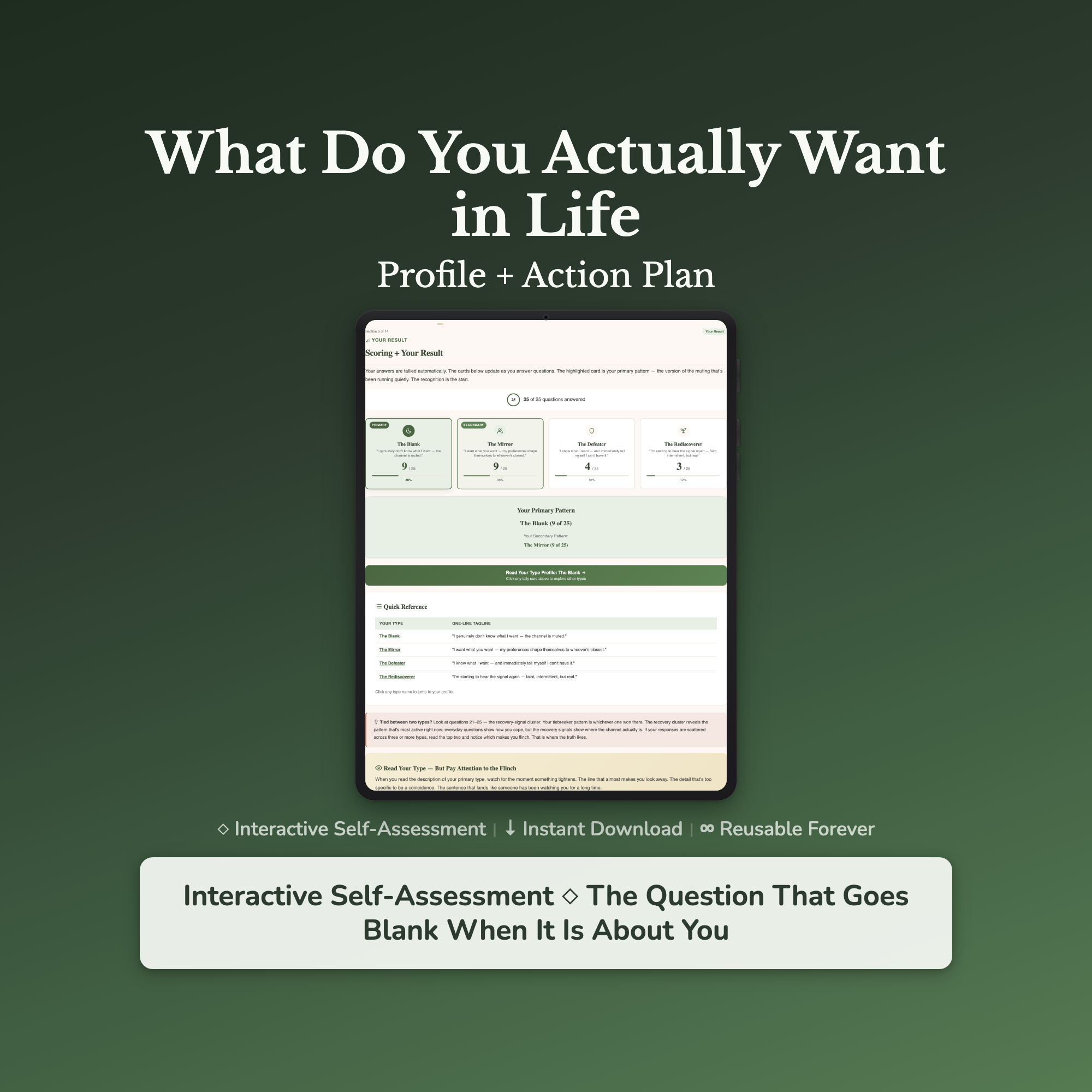 People Pleasing Quiz — interactive workbook cover