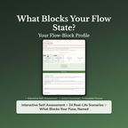 Flow State Quiz & Workbook – Why Deep Focus Keeps Slipping – Interactive Self-Assessment