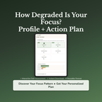 Focus Quality Profile — interactive workbook cover