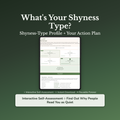 Shyness Quiz & Workbook – Why You Go Quiet Around People – Interactive Self-Assessment