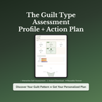 Guilt Type Profile — interactive workbook cover